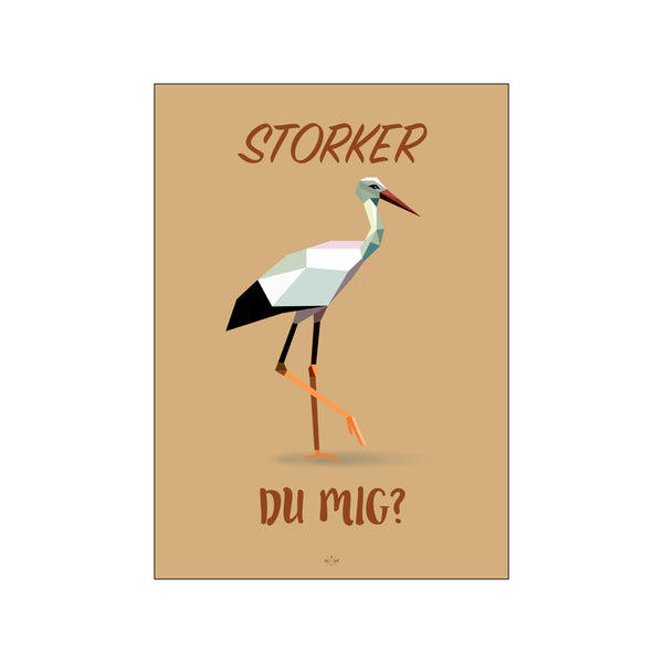 Storker du mig? — Art print by Citatplakat from Poster & Frame