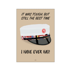 Student - The best time i have ever hat! - SWC — Art print by Citatplakat from Poster & Frame