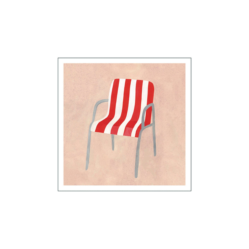 Summerchair — Art print by Iga Kosicka from Poster & Frame