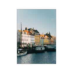 Sunny Nyhavn — Art print by Daniel S. Jensen from Poster & Frame