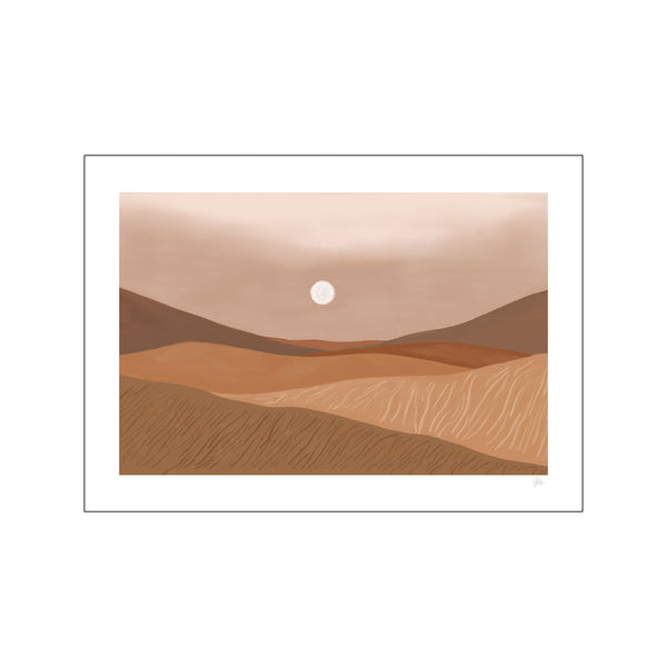 Sunrise Desert — Art print by Violets Print House from Poster & Frame