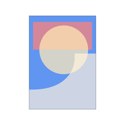 Sunset Fold — Art print by B + R Studio from Poster & Frame