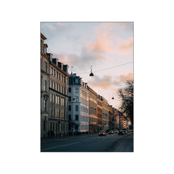 Sunset Streets — Art print by Daniel S. Jensen from Poster & Frame