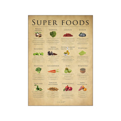 Super foods, papir — Art print by Simon Holst from Poster & Frame