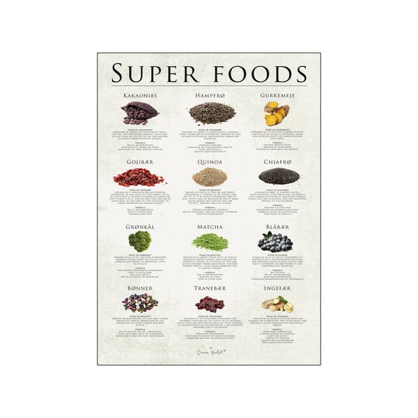 Superfood — Art print by Simon Holst from Poster & Frame