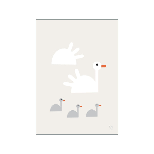 Swan — Art print by KAI Copenhagen from Poster & Frame