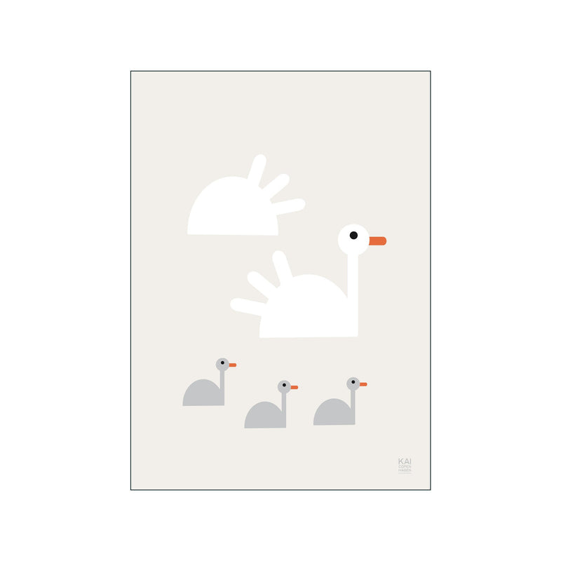 Swan — Art print by KAI Copenhagen from Poster & Frame