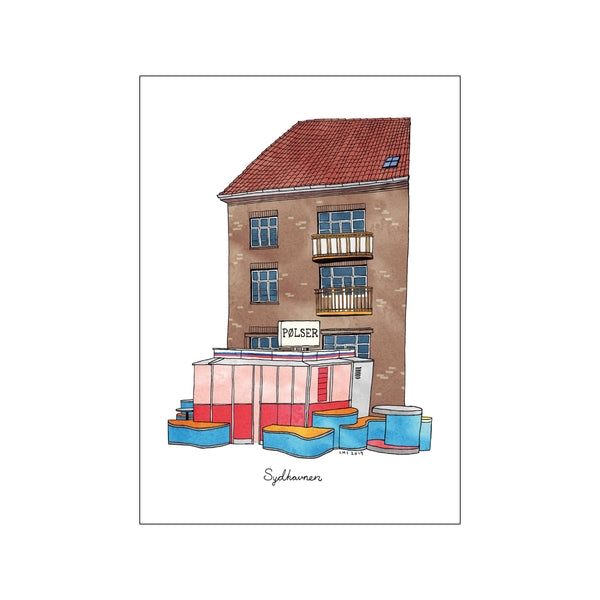 Sydhavnen — Art print by Line Malling Schmidt from Poster & Frame