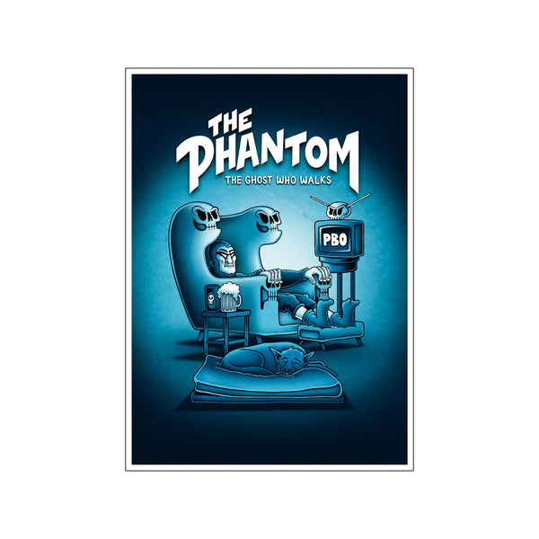 The Phantom — Art print by Copenhagen Poster from Poster & Frame