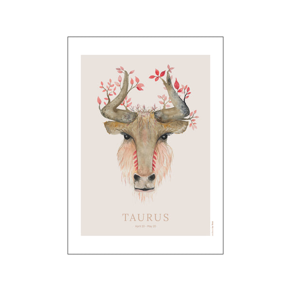 Taurus — Art print by All By Voss from Poster & Frame