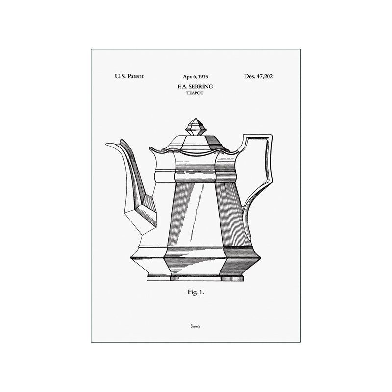 Teapot — Art print by Bomedo from Poster & Frame
