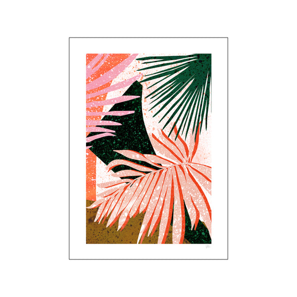 Colourful Terrazzo Leaf 3 of 3 — Art print by Violets Print House from Poster & Frame