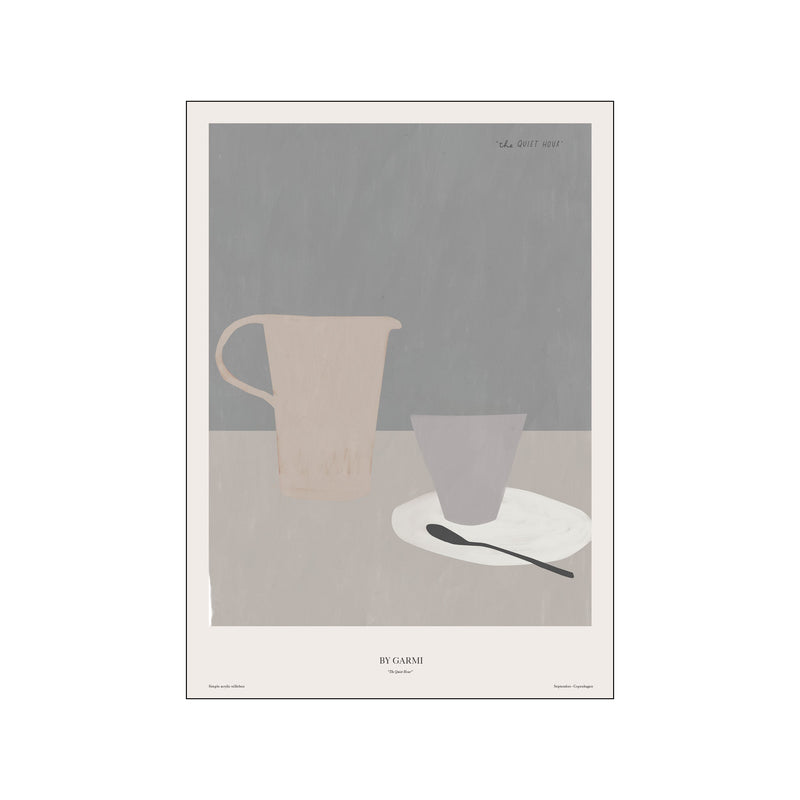 The Quiet Hour - Simple stilleben — Art print by By Garmi from Poster & Frame