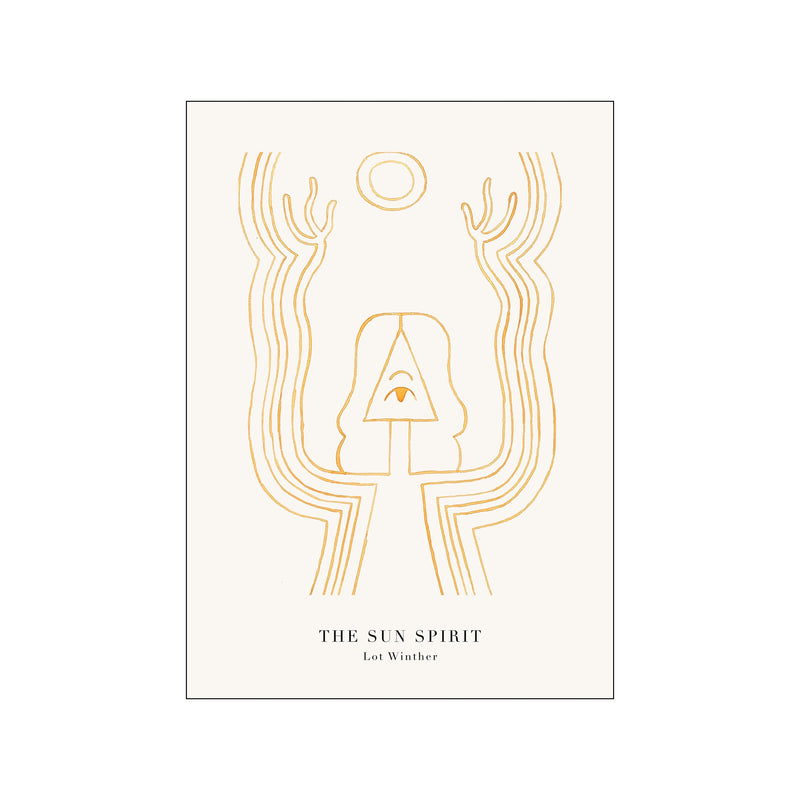 The Sun Spirit — Art print by Lot Winther from Poster & Frame