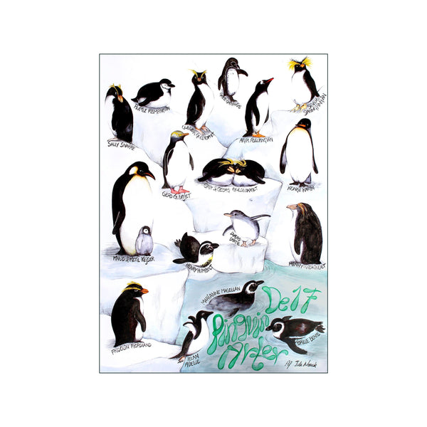 The Penguins — Art print by Ida Noack from Poster & Frame