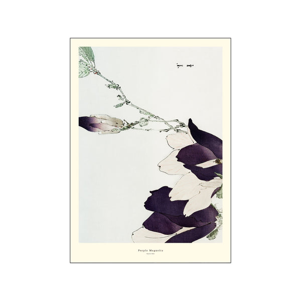 Purple Magnolia — Art print by A.P. Atelier from Poster & Frame