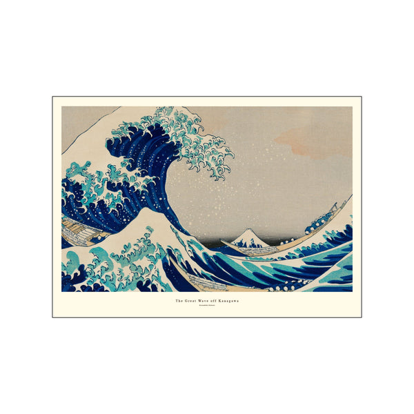 The Great Wave off Kanagawa — Art print by A.P. Atelier from Poster & Frame
