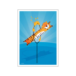 Tiger 2 — Art print by Wonderhagen from Poster & Frame