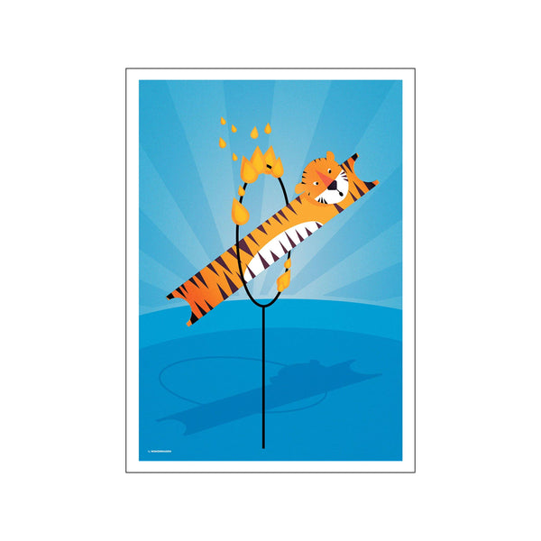Tiger 2 — Art print by Wonderhagen from Poster & Frame