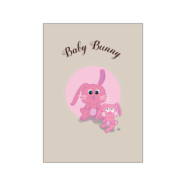 Baby Bunny — Art print by Tinasting from Poster & Frame