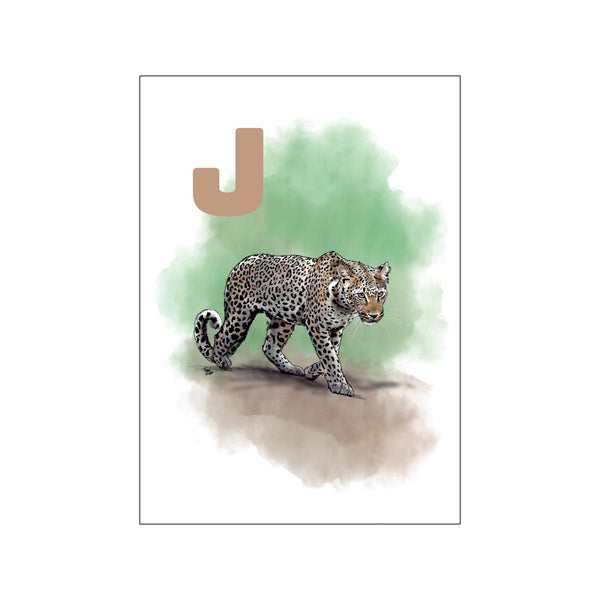 J Green Jaguar — Art print by Tinasting from Poster & Frame