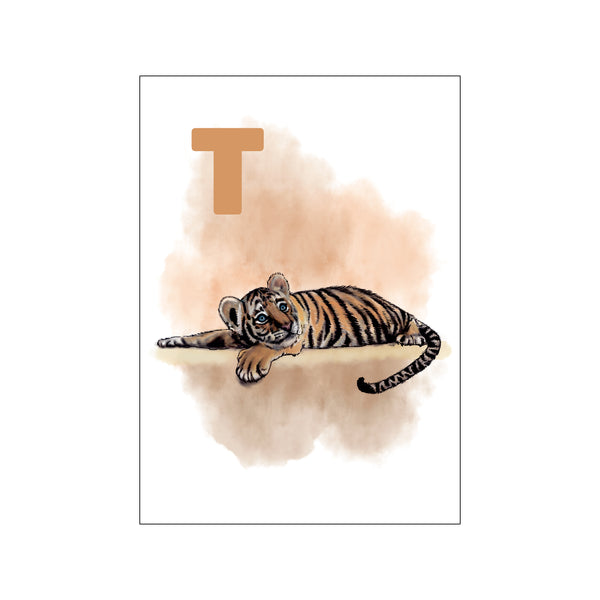 T Sand Tiger — Art print by Tinasting from Poster & Frame