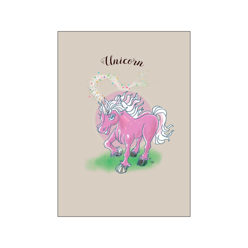 Unicorn — Art print by Tinasting from Poster & Frame