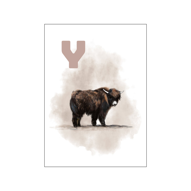 Y Grey Yakokse — Art print by Tinasting from Poster & Frame
