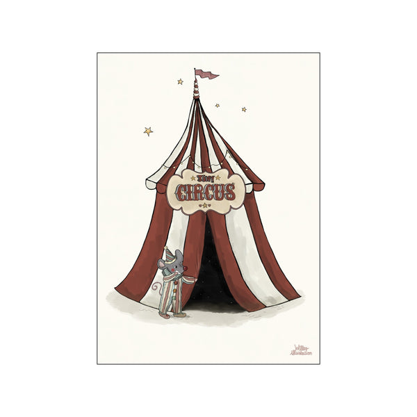 Tiny Circus — Art print by Willero Illustration from Poster & Frame