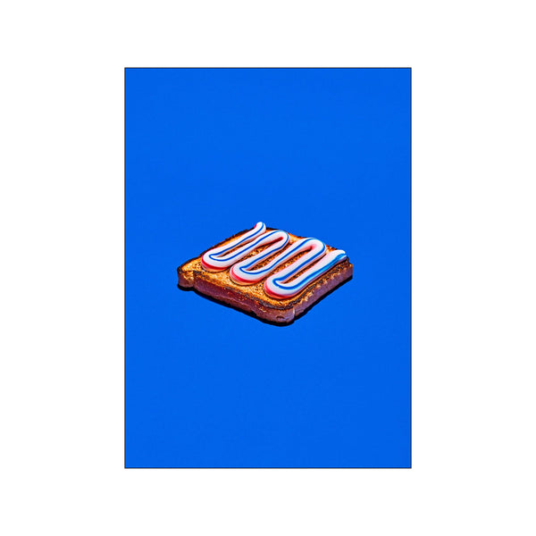 Toothpase toast — Art print by Supermercat from Poster & Frame