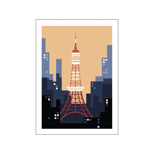 Tower Tower — Art print by Mette Iversen from Poster & Frame