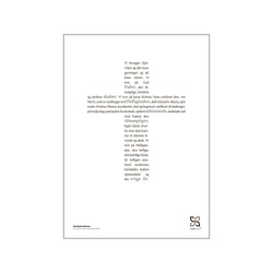 Trosbekendelsen — Art print by Songshape from Poster & Frame