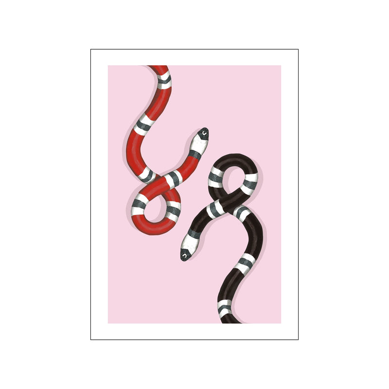 Twisted Snake — Art print by Different Studio from Poster & Frame
