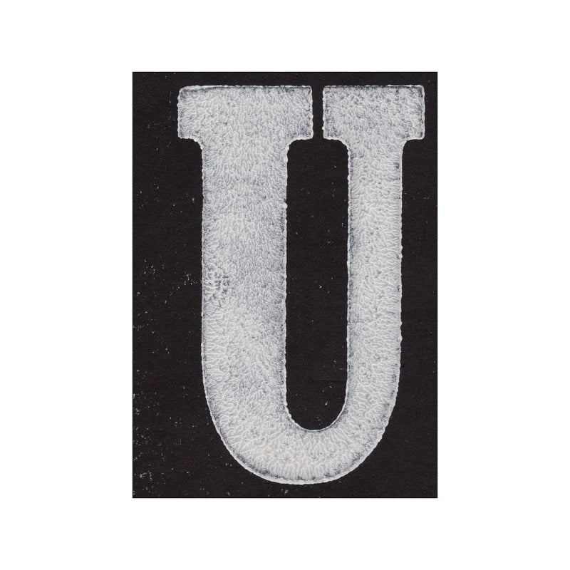 U — Art print by Pernille Folcarelli from Poster & Frame