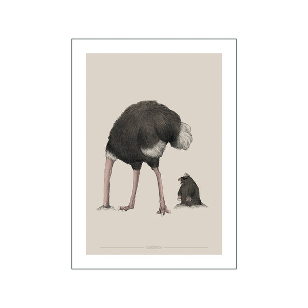 Under Cover — Art print by Cellard'or from Poster & Frame