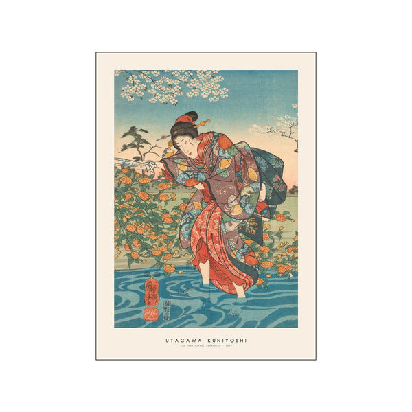 Utagawa Kuniyoshi - Ide Tama river — Art print by Japandi x PSTR Studio from Poster & Frame