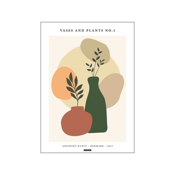 VASES AND PLANTS NO.1 — Art print by KASPERBENJAMIN from Poster & Frame