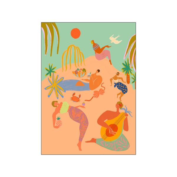 Vacation — Art print by Arty Guava from Poster & Frame