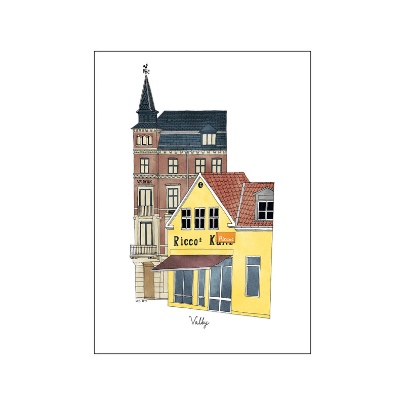 Valby — Art print by Line Malling Schmidt from Poster & Frame