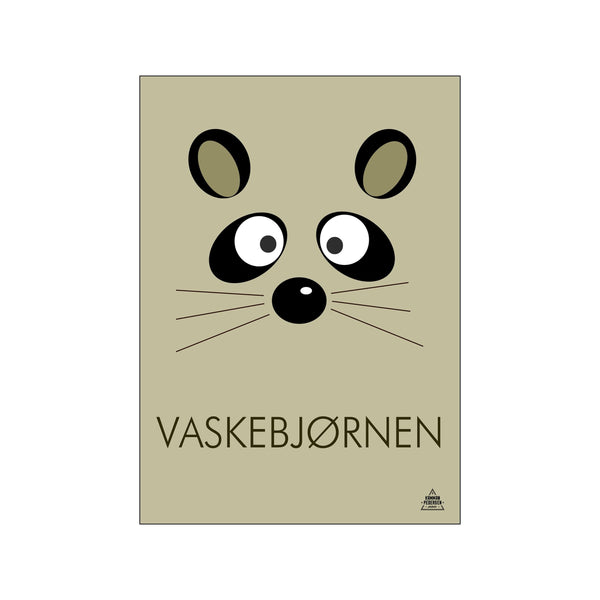 Vaskebjørnen — Art print by Kamman & Pedersen from Poster & Frame