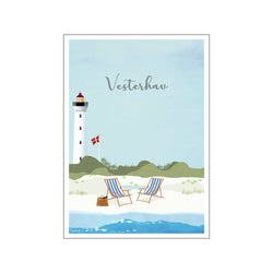 Vesterhav — Art print by Lydia Wienberg from Poster & Frame