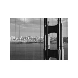 View Of San Francisco black and white — Art print by Nordd Studio from Poster & Frame