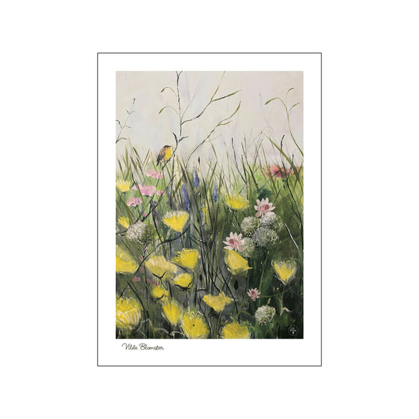 Vilde blomster — Art print by Lydia Wienberg from Poster & Frame