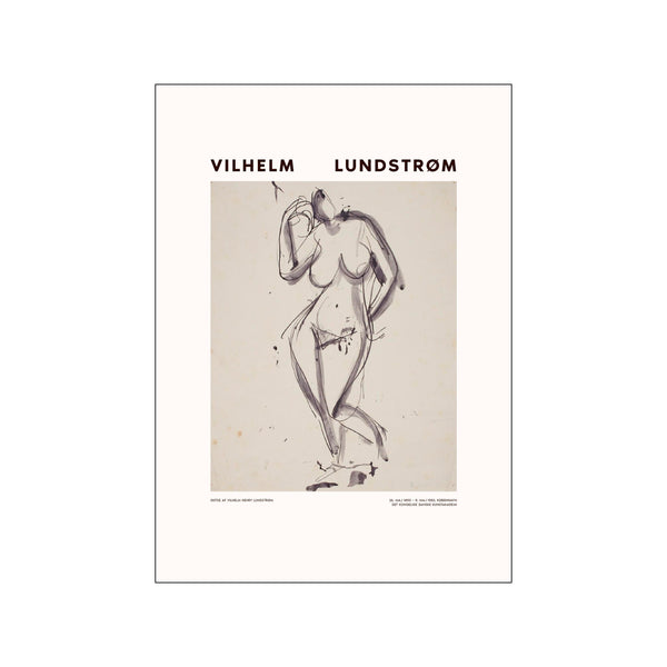 Skitse — 001 — Art print by Vilhelm Lundstrøm from Poster & Frame