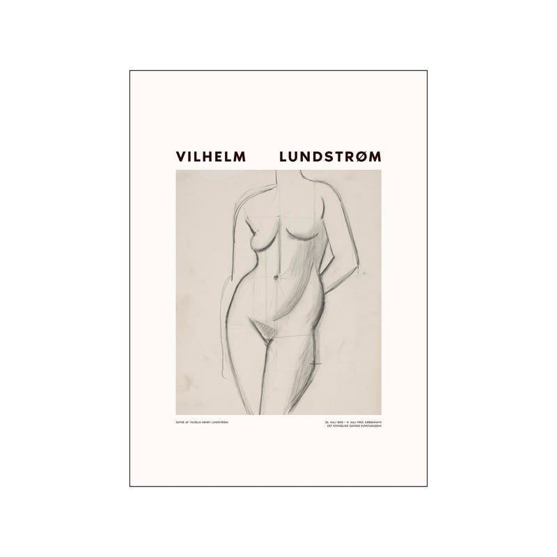 Skitse — 004 — Art print by Vilhelm Lundstrøm from Poster & Frame