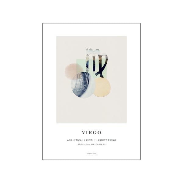 Virgo — Art print by Ditte Darko from Poster & Frame
