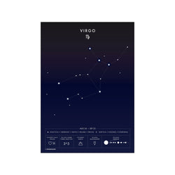 Virgo — Art print by Wonderhagen from Poster & Frame