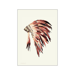 Sunset Indian — Art print by Wonderhagen from Poster & Frame
