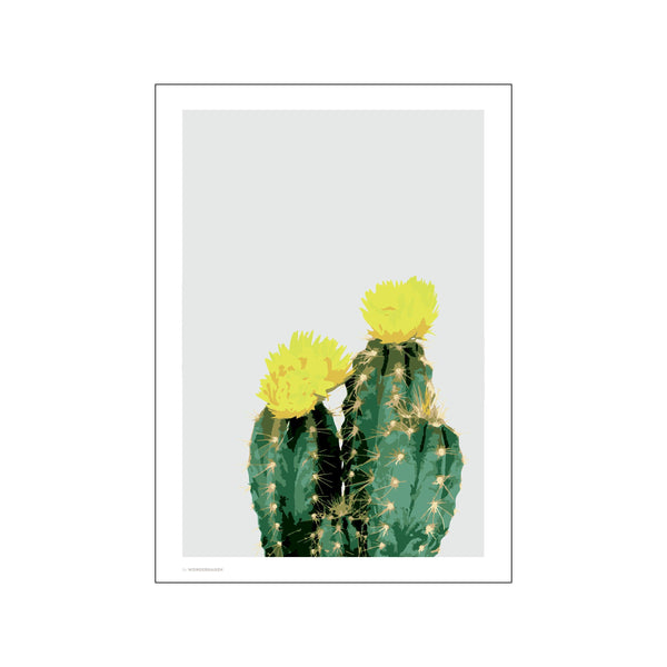 Opuntia Cactus — Art print by Wonderhagen from Poster & Frame