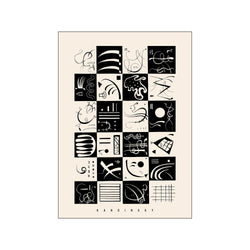 Wassily Kandinsky - Checkers — Art print by Wassily Kandinsky x PSTR Studio from Poster & Frame